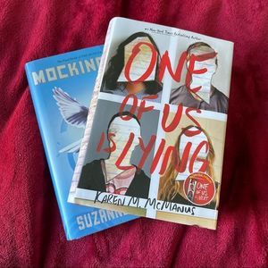 Book bundle! One of us is lying & mockingjay